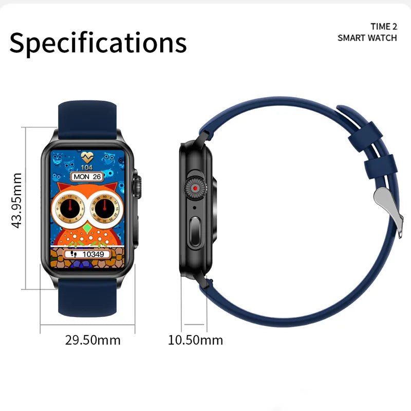 EchoPulse HD Fitness Smartwatch