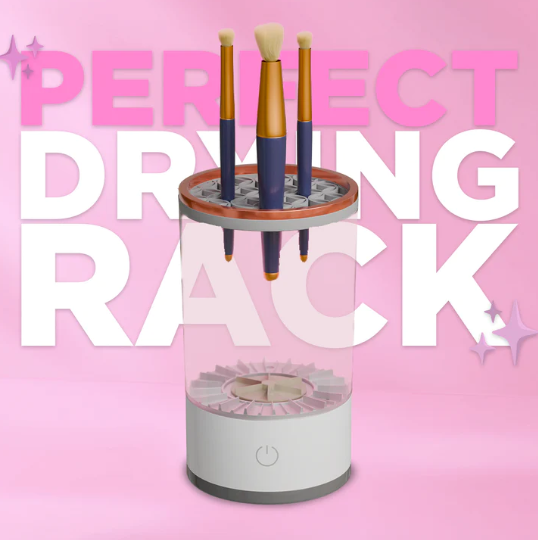 GlamWhirl™ - Cosmetic Brush Cleaner