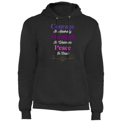 Courage in Adversity Men's Hoodie | Men's Sweatshirt