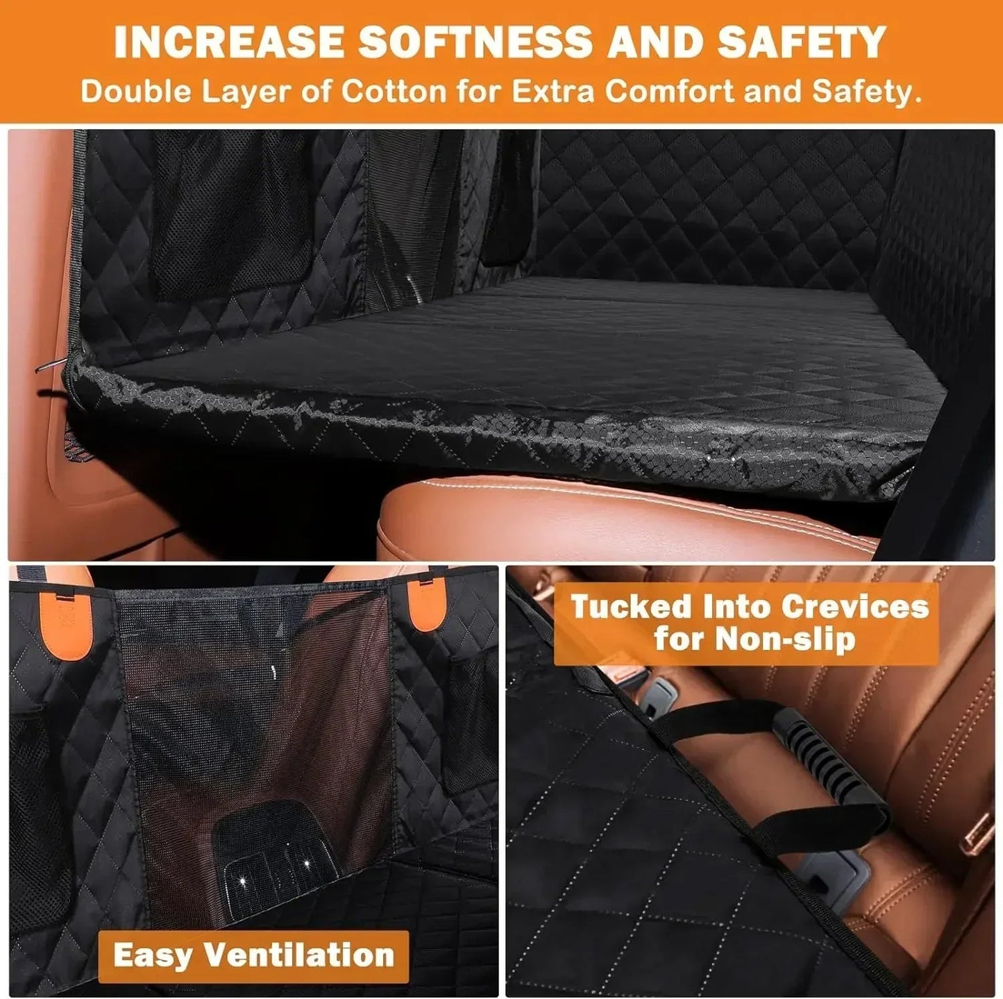 SafePaws™ Car Seat Protector