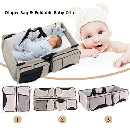 3-in-1 Portable Diaper Bag